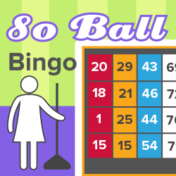 80 Ball Bingo Game