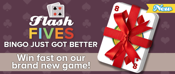 Cards + Bingo = Flash Fives